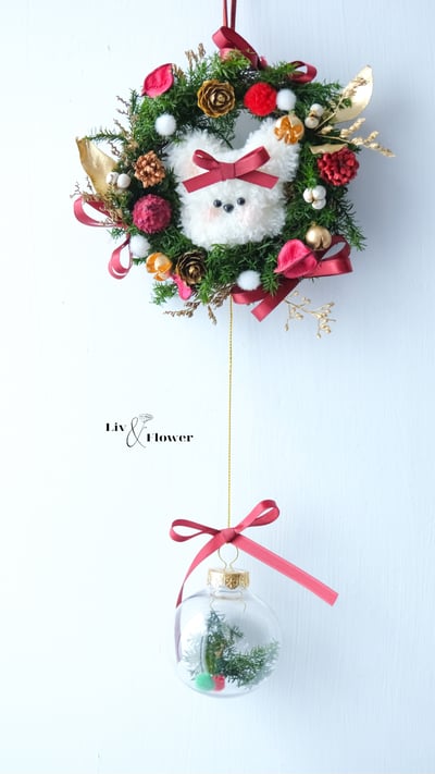 童心未泯系列-永生聖誕花圈課2