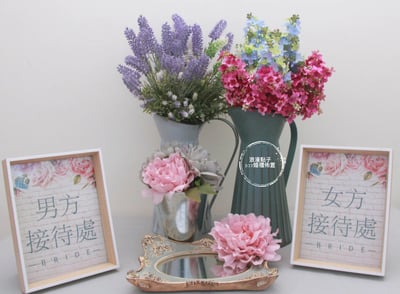 3號 鄉村風白磚(背板寬度300公分)3