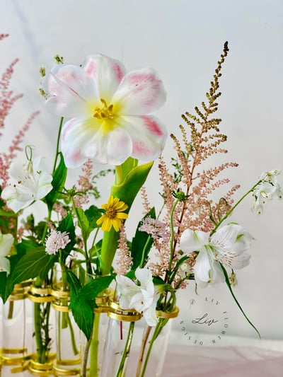 英國TQUK鮮花/法式AAFF鮮花證照 共同體驗課-試管花2