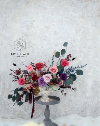 英國TQUK融合式花藝不凋花設計師雙證照課程3