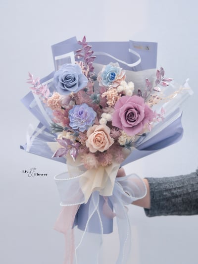 日本AUBE不凋花證書課程-第三階段 婚禮與商業設計1