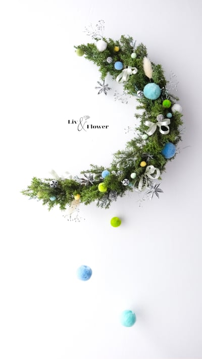 月光夢境系列-永生聖誕花圈課3