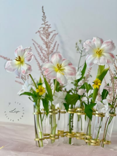 英國TQUK鮮花/法式AAFF鮮花證照 共同體驗課-試管花5