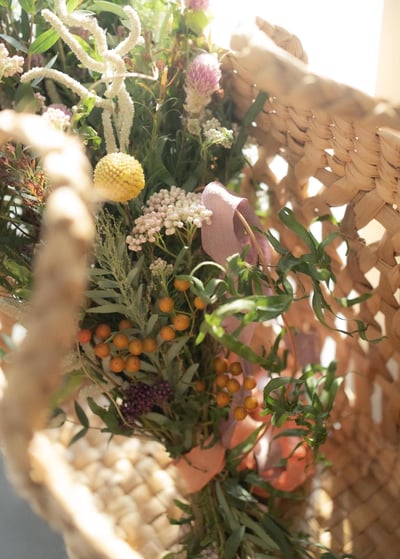 Seasonal Swag Workshop 季節壁掛花束6