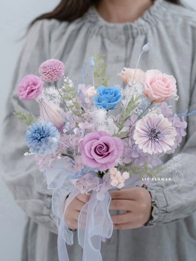 英國TQUK融合式花藝不凋花設計師雙證照課程6