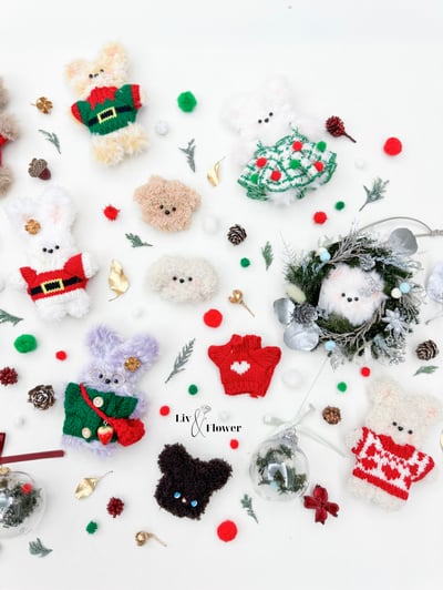 奶茶甜心系列-永生聖誕花圈課15