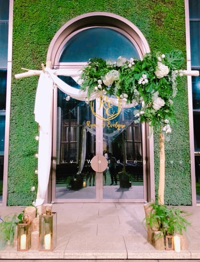 萬豪酒店戶外證婚9