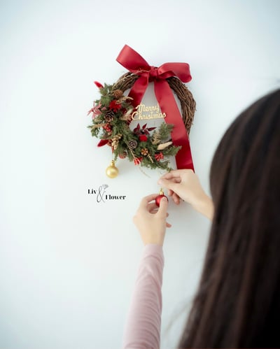 永恆經典系列-永生聖誕花圈課2