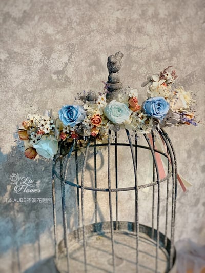 日本AUBE不凋花證書課程-第三階段 婚禮與商業設計3