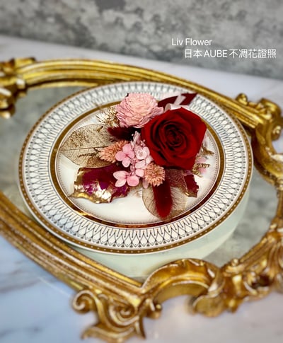 日本AUBE不凋花證書課程-第三階段 婚禮與商業設計5