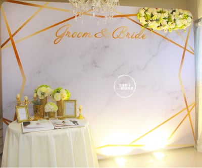 2號 奢華大理石(背板寬度300公分)1