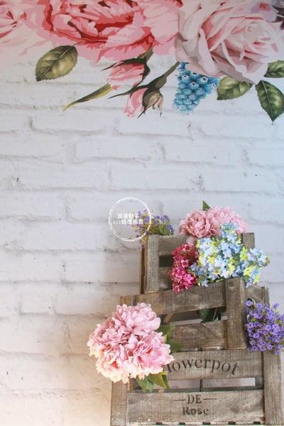 3號 鄉村風白磚(背板寬度300公分)5