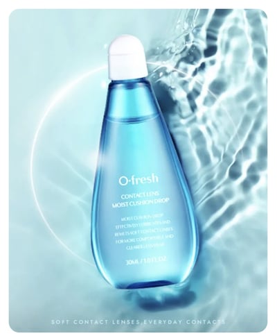 OLENS OFRESH 隱形眼鏡保濕護理液 30ml1