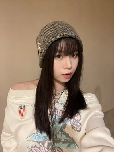 龐克十字小臉堆堆冷帽5