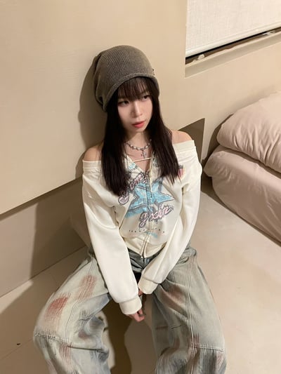 龐克十字小臉堆堆冷帽6