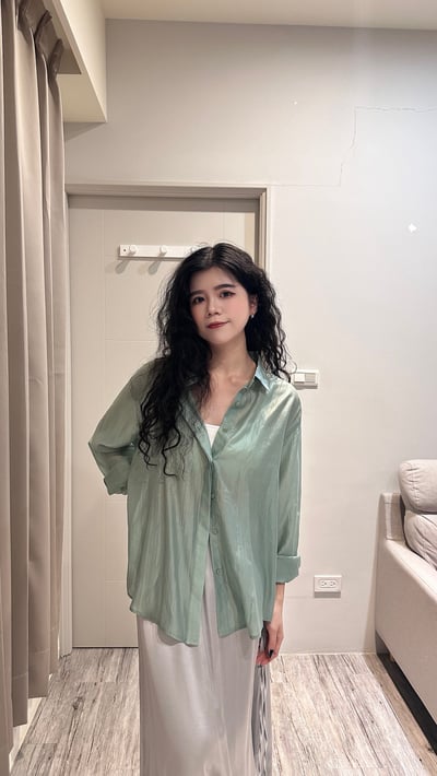 舒適光澤感天絲襯衫4