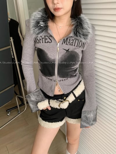 冬日麂皮雪寶短褲6