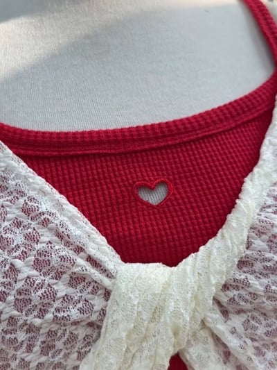 正韓 扭結短版針織罩衫10