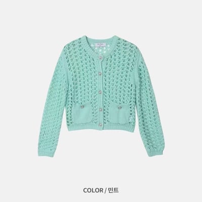 正韓 細節控精緻雙口袋針織外套6