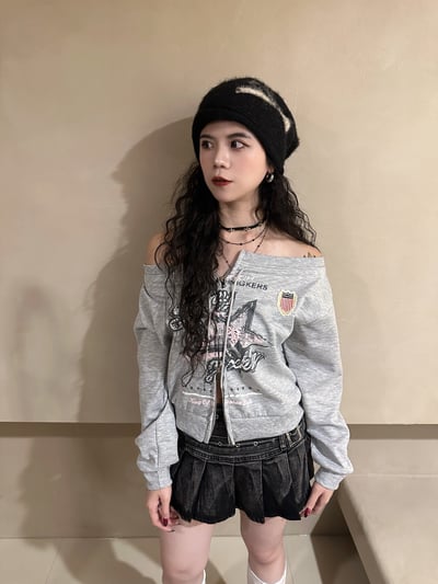 蝴蝶結堆堆針織冷帽7