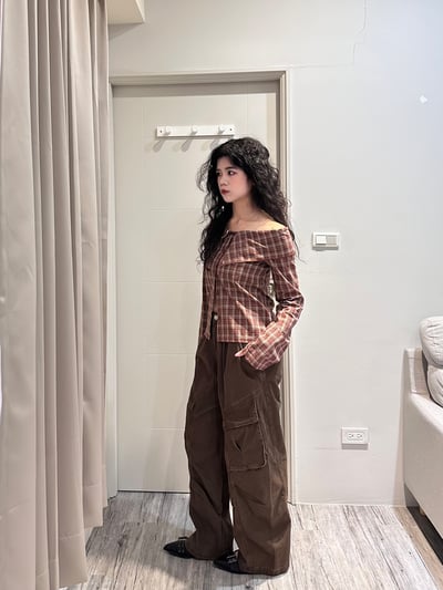 超顯瘦大口袋工裝褲9