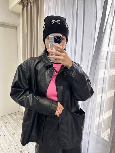 版型超好人人必備百搭皮外套4