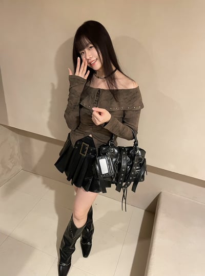 兩用金屬皮革機車包6