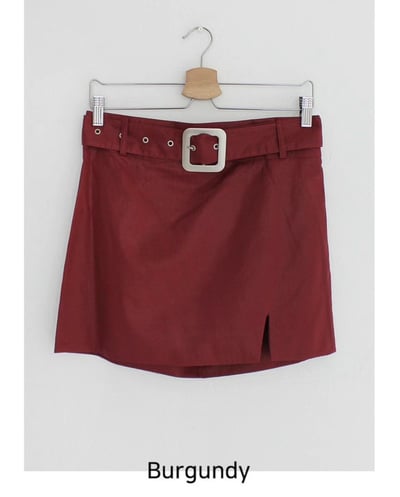 正韓 辣妹騎士率性短裙14