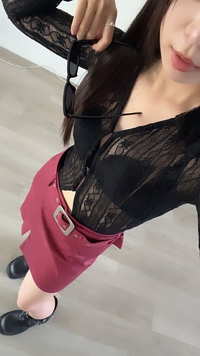 正韓 辣妹騎士率性短裙8