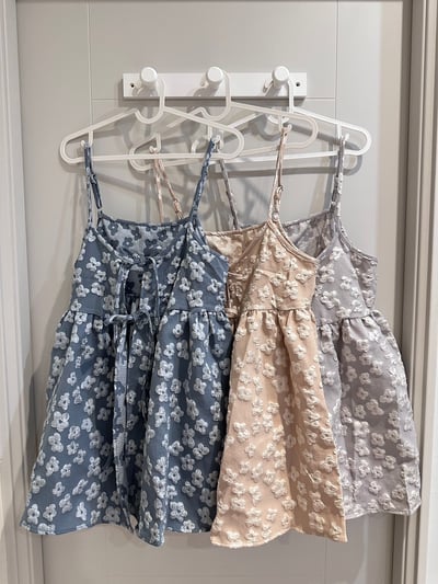 泡泡立體小花綁帶背心8