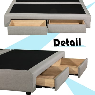 巧米貓抓皮兩抽床架(可客製化訂做)4