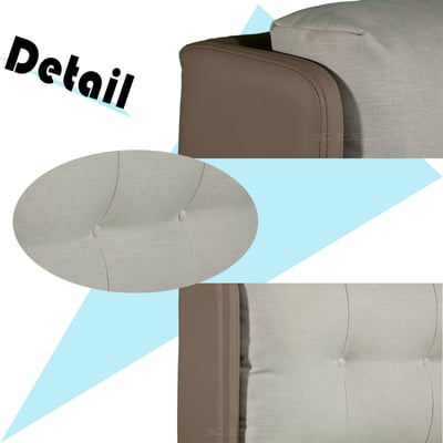 卡布貓抓皮/涼感布床頭片(可客製化訂做)4