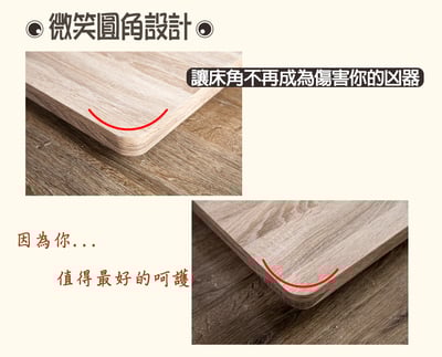 【戶方籽】萊恩梧桐/淺棕胡桃低腳日式床架 (可客製化)3