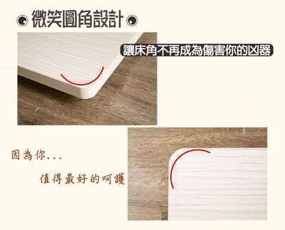 【戶方籽】瑞恩雪松/灰白梧桐低腳日式床架 (可客製化)3