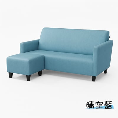 糖霜貓抓皮L型沙發(可訂製)5