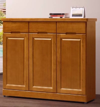 日式半實木鞋櫃/ 3尺 、4尺開門鞋櫃-全嶸家具=服務第一3