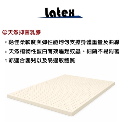 【MIT-偏軟】波賽頓乳膠獨立筒+PU泡棉護框床墊4