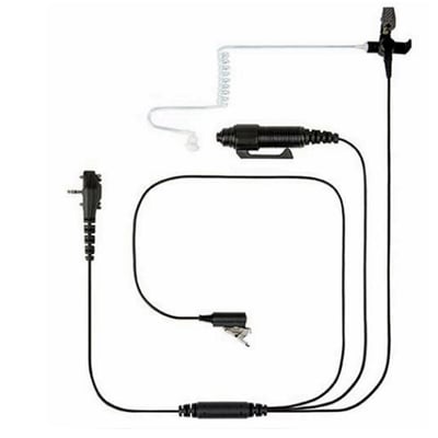 MH-103 MH-103A4B 三線式空氣導管耳機麥克風 EVX-261 VX-261 VX-264 VX-2311