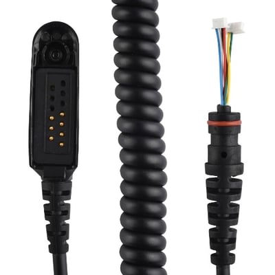 PMMN4021 手持式麥克風 原廠捲捲電纜線1