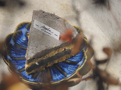 打翻奶酒芝麻生乳塔1