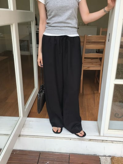 早鳥價開團中！《夏天的褲》v家側邊線條顯瘦長褲7