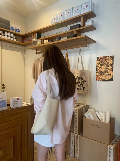 早鳥價開團中！《ounce》26春夏第一件粉色直紋襯衫6