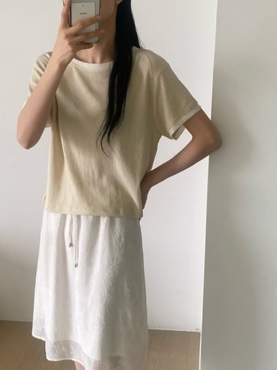 W7成團！《故事家》看著就涼的summer fabric tee16