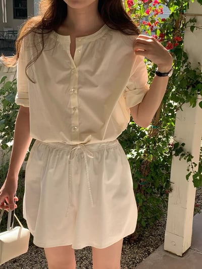 W6成團！《ounce》綁帶ribbon短褲(有內裡)9