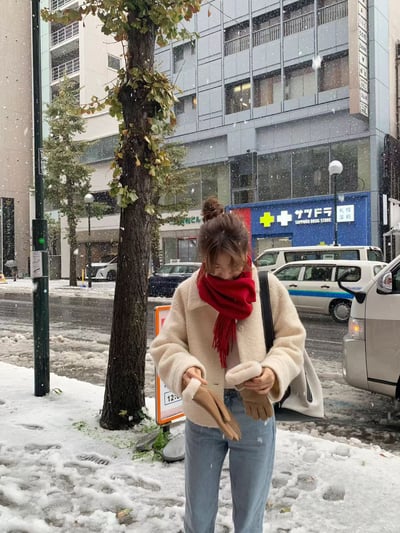 橄欖現貨！《ounce配件/推橄欖色》soft wool 圍巾12