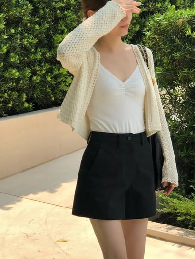 W7成團！《ounce》大口袋棉短褲19