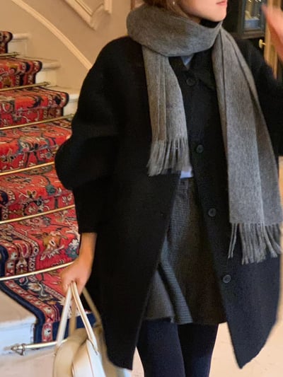 橄欖現貨！《ounce配件/推橄欖色》soft wool 圍巾19