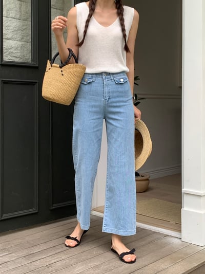 W0成團！《牛褲特輯》嬌小女孩的夏日牛褲7