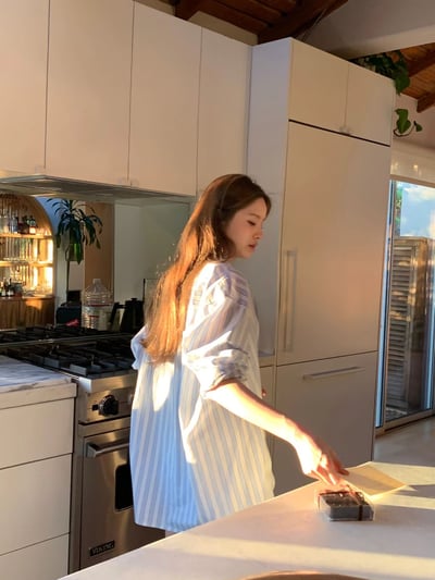 last 1早鳥價！《ounce》天空色直紋襯衫15