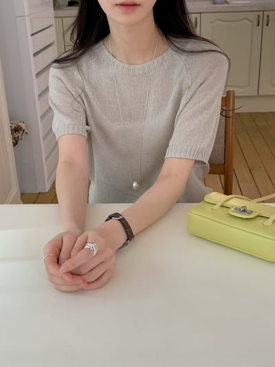 W7成團！《可愛甜美》10色馬卡龍短袖針織19